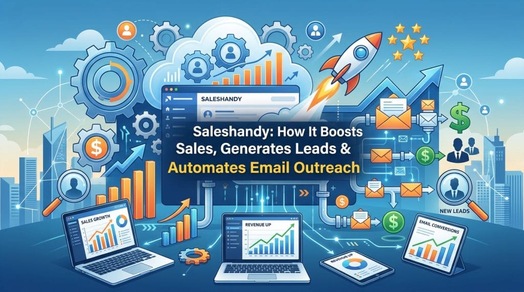 Saleshandy: How It Boosts Sales, Generates Leads & Automates Email Outreach